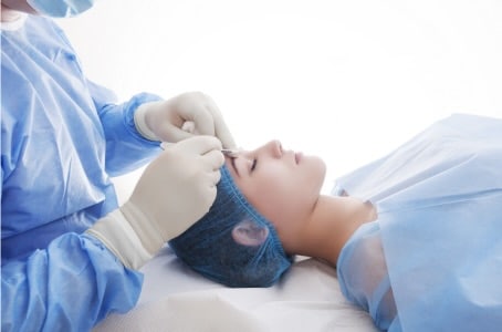 celebrity endoscopic brow lift